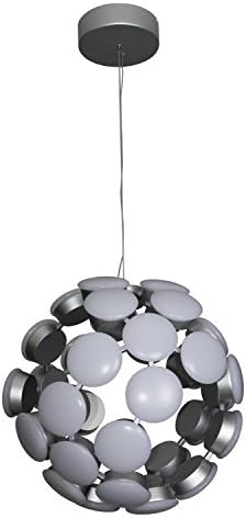 16" Celestial Mutli-Light Led Chandelier, Adjustable Hanging Light, Modern Globe Chandelier Lighting, Kastra Collection