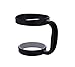Handle for 20 oz Yeti Rambler Tumbler Cup Cooler Vacuum Insulated Mug Holder Grip,Black