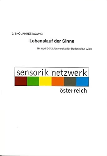 Lebenslauf Der Sinne Sensorische Wahrnehmung In - 