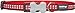 Red Dingo Reflective Dog Collar, Small, Red