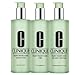 Clinique 3 Steps system for Oily/Oily Combination Skin Set: dramatically moisturizing Gel 4.2 oz / 125 ml + Clarifying Lotion 3 13.5 oz / 400 ml + Liquid Facial Soap Oily Skinild 6.7 oz / 200 ml
