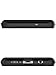 Ghostek Atomic Slim Galaxy S10 Clear Case with Space Metal Bumper Super Heavy Duty Protection Military Grade Shockproof Design and Wireless Charging Compatible for 2019 Galaxy S10 (6.1 Inch) - (Black)