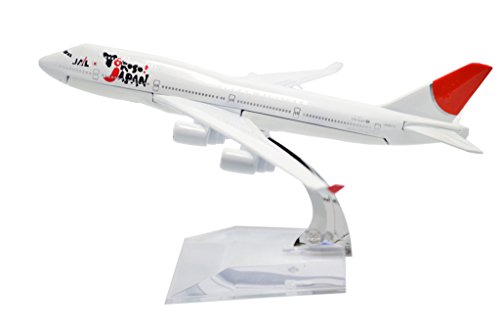 TANG DYNASTY(TM) 1:400 16cm Boeing 747-400 Japan Airline Metal Airplane Model Plane Toy Plane Model