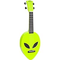 Mahalo Ukuleles Mahalo Creative Series Ukulele, Right Handed, Neon Green, Soprano (MC1AL ngn)