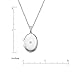 Sterling Silver Diamond-Accent Oval Locket, 18