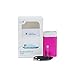 EnergyFlux HEF Electric Reuseable Hand Warmer 5200mAh / USB Portable Charger Power Bank Battery Pack with 100lm LED Flashlight (Cherry Pink)