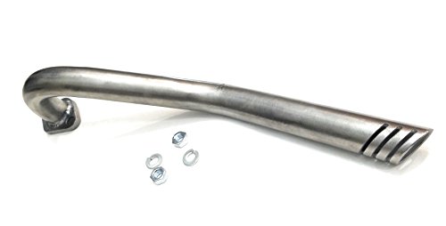 Center Rear Header Exhaust Pipe for Predator 212cc, GX160, GX200. Powerhorse 208