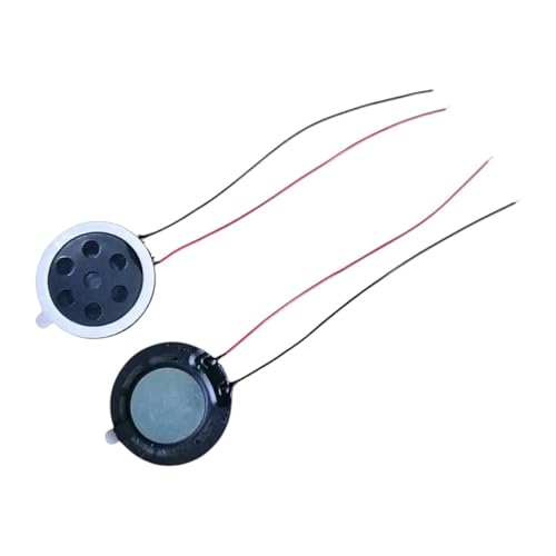 Acoustic Speaker F20 20MM Round Tablet Phone MP3 Speaker 1W 8 Ohms Thickness 4.2MM with Wires DIY Audlo Accessories