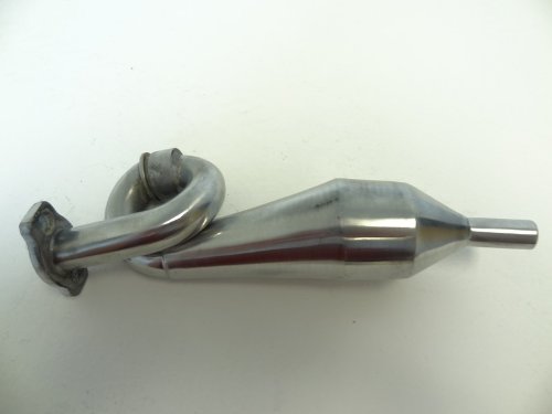 New King Motor Aluminum Tuned Pipe Fits 1/5 Scale HPI Baja 5B SS 5T 2.0 SC Rovan