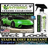 Ceramic CAR Coating Quartz Glass AUTO Paint SEALANT SELF-Cleaning Nano 9H Wax Spray KIT