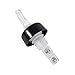 Automatic Pour Spouts Measured Bottle Pourer, Pack of 3, 1 oz (30 mL) Quick Shot Spirit Measure Pourer Drinks Wine Cocktail Dispenser Home Tools,White