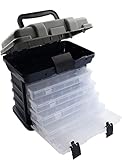 Ducurt Tackle Box Fishing Box Organizer Large