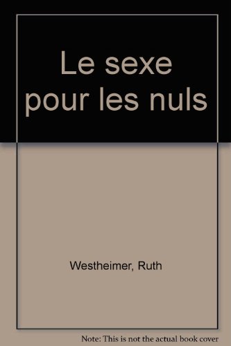 Le  sexe pour les nuls