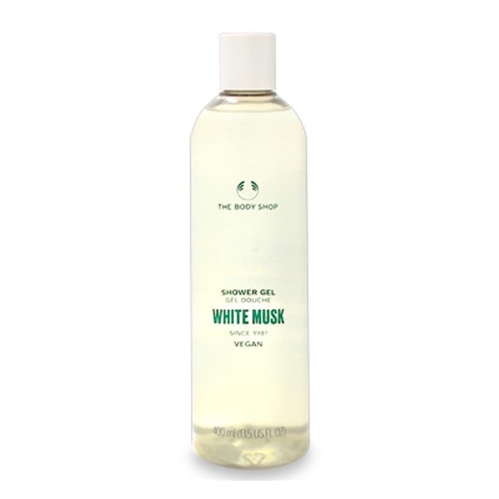 The Body Shop White Musk Shower Gel ICONIC MUSK SCENTALL SKIN TYPESVEGAN 400ml