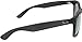 Ray-Ban RB4165 Justin Rectangular Sunglasses, Rubber Grey On Clear Grey/Grey Mirrored Silver Gradient, 55 mm
