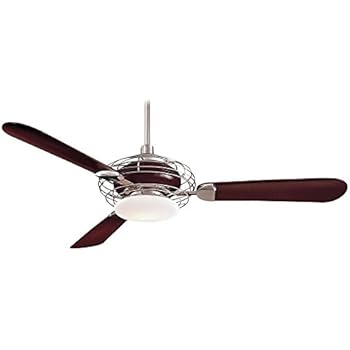 Minka Aire F601 Bs Mg Acero 52 Ceiling Fan With Light Brushed