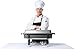 TigerChef 8 Quart Full Size Stainless Steel Chafer with Cool-Touch Plastic Handle (1, Full Size with 1/3rd Inserts)
