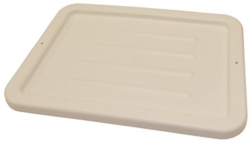 Continental 1530WH, Heavy-Duty Bus Tub Lid, White (Case of 12)