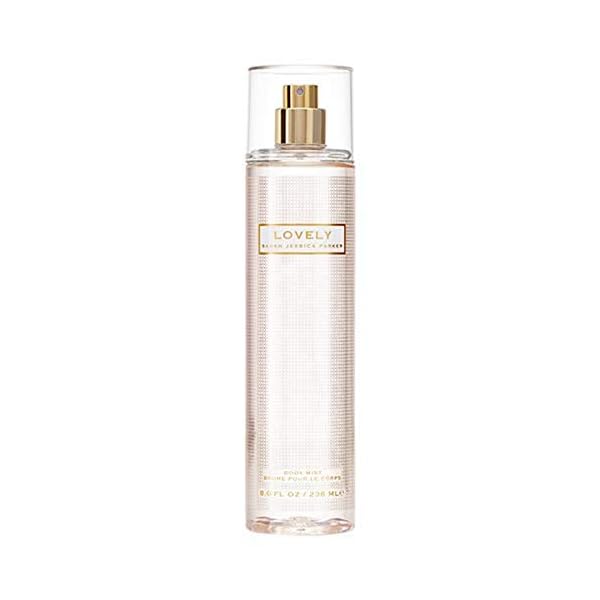 Sarah-Jessica-Parker-SJP-Lovely-Body-Mist-250-ml Lovely By SJP Body Mist For Women-Classically Charming, Ultra-Glamorous Scent-Silky White Amber Fragrance With Powdery…
