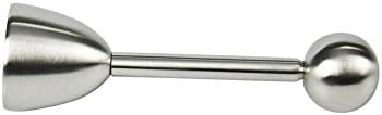 VESONI Premium Kitchen Tool with Impeccable Culinary Objects Stainless Steel for Removing Top of Soft Hard Boiled Eggs Shell Smooth Round Opening