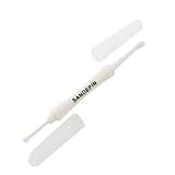 uxcell® Plastic Double Tip Earpick Ear Wax Remover 4.2inch Long White