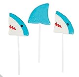 12 Shark Lollipop Suckers - Shark Party Favors and Candy