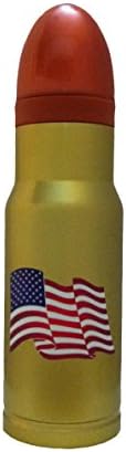 American Flag Brass Hollow Point AmmOMug