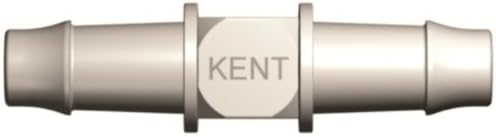 Kent Systems NFN216-N01 White Nylon Tube Fitting, Union, 1/4" Barbed