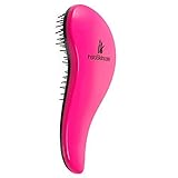 Ultimate Painless Detangling Brush, for Easy Brushing! Great for Detangling Kinky, Wavy, Unruly and Thick Hair - Great for Adults and Kids - Cute Pink - 100% Satisfaction Guarantee ... by InstaSkincare