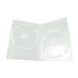 Square Deal Online - DV2R14CL - DVD Cases - 2 Disc - Wrap Around Sleeve - Clear (100-Pack)