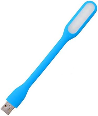 USB LED Light Flexible Bendable Portable USB Powered LED Light ( 2 pack Random color )