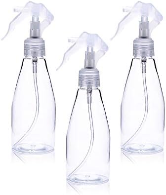 スプレーボトル アルコール対応スプレー容器 0ml 3本 Cool Shop Petトリガースプレー ホワイト 葉水用霧吹き おしゃれ 小分け詰替ボトル 極細ミスト 虫除け 噴霧器 髪 ガーデニング 化粧水 園芸 引き出物 消毒除菌 美容院 掃除 アルコール対応 透明