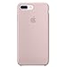 Soft Silicone Case Cover iPhone 8 Plus(5.5inch), Boxed- Retail Packaging,Liquid Silicone Gel Rubber Shockproof Case Ultra Soft Microfiber Cloth Lining Cushion (Pink Sand)
