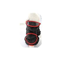 Pet Raincoat,Dog Clothes Dog Raincoat Pet Clothing Apparel Jacket Small Medium Puppy Waterproof Solid Dog Raincoat Puppy Dog Jacket,Black,S
