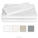 Linenspa LW06TTWHCS 600 Thread Count Ultra Soft, Deep Pocket Cotton Blend Sheet Set - Twin - White