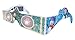 23 Pairs 3D Holiday Glasses -13 Different Styles  Includes Jingle Bells,   Folded Sleeved – Transform Holidays Lights Into Magical Imagesthumb 2