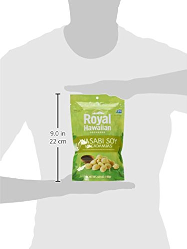 Royal Hawaiian Orchards Macadamias, Wasabi and Soy, 5 Ounce - Thumbnail 4