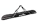 Athletico Diamond Trail Padded Ski Bag - Single Ski Travel Bag to Transport Skis (Black, 170cm)