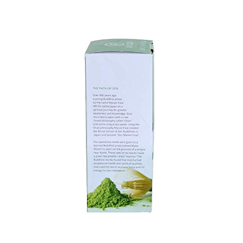 Ujido Matcha Green Tea Powder - Sweetened with Japanese Monk Fruit - Sugar Free (20g x 10 packets)