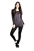 Tealing Women's Round Neck Long Sleeve Dolman Top Stretchy Lightweight