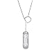 bayite Metal Pendant Compatible with Fitbit Flex 2 Only, Accessories Jewelry Necklace, Silver