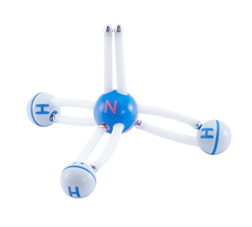 Happy Atoms Magnetic Molecular Modeling Complete Set | Intro to Atoms, Molecules, Bonding, Chemistry | Create Thousands of Molecules, 216 Activities, Plus Free Educational App for iOS, Android