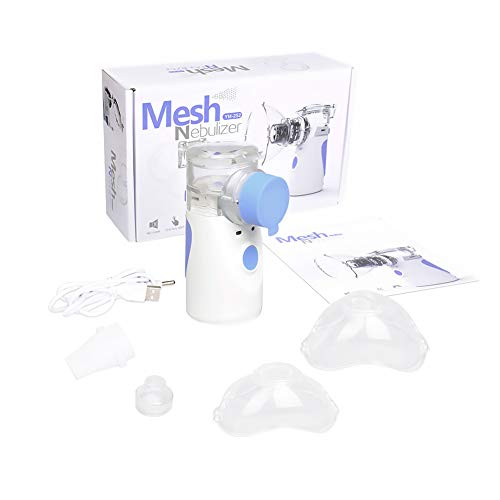 Portable Mini Nebulizer Machine, Handheld Steam Inhaler Kits Ultrasonic Humidifier Personal Cool Mist Vaporizer for Adults & Kids - Thumbnail 6