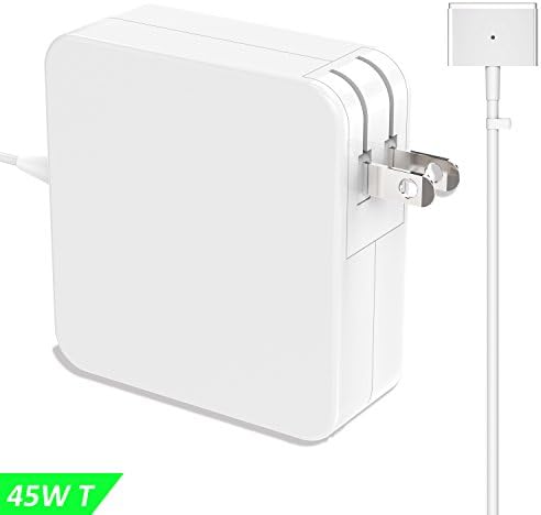 Macbook Air Charger, Aonear Replacement 45W Magsafe 2 Magnetic T-Tip Adapter for Macbook Air 11-inch and 13 inch