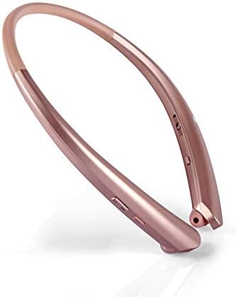 HXMEJ Bluetooth Headphones Wireless Earphones Soft Plastic Neck-Mounted Bluetooth Sports Headphones 4.1 Super Excellent HD Sound Quality Xuan Cool Indicator Wireless Free Style