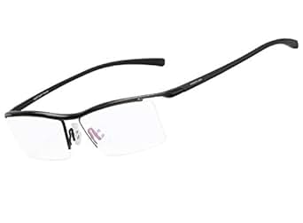 Agstum Pure Titanium Semi-rimless Business Glasses Frame