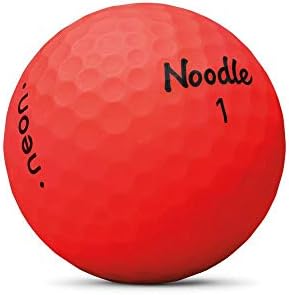noodle neon red golf balls