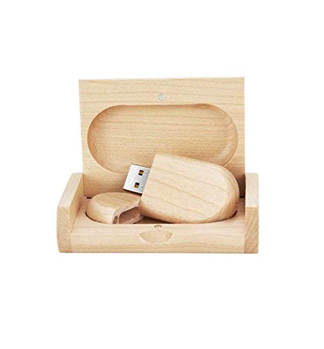 Anloter Wooden 32GB USB2.0 Flash Drive Pen Drive Memroy Stick Disk With The Box (32GB, USB2.0)