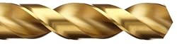 Dormer A51012.1 ADX Jobber Drill, TiN Coating, High