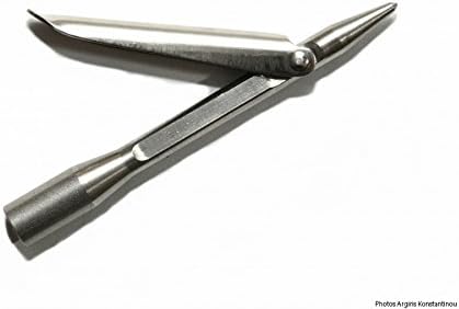 SPEAR HEAD by XIFIAS INOX 213B SIMPLE ΙΝΟΧ 6mm L-8cm HIGH HARDNESS THREAD DIAMETER 7F
